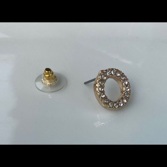 Kate Spade Open Circle Pave Studs - Picture 3 of 4
